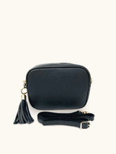Load image into Gallery viewer, Tassel Bag Black Rainbow Strap