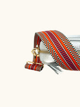 Load image into Gallery viewer, Tassel Bag Silver Boho Strap