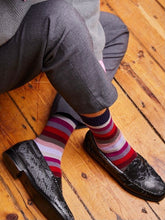 Load image into Gallery viewer, Pantherella Ladies Merino Wool Sock Blackberry