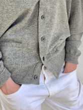 Load image into Gallery viewer, Mens Lambswool Cardigan – Flannel