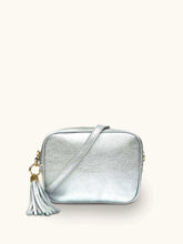 Load image into Gallery viewer, Tassel Bag Silver Rainbow Strap