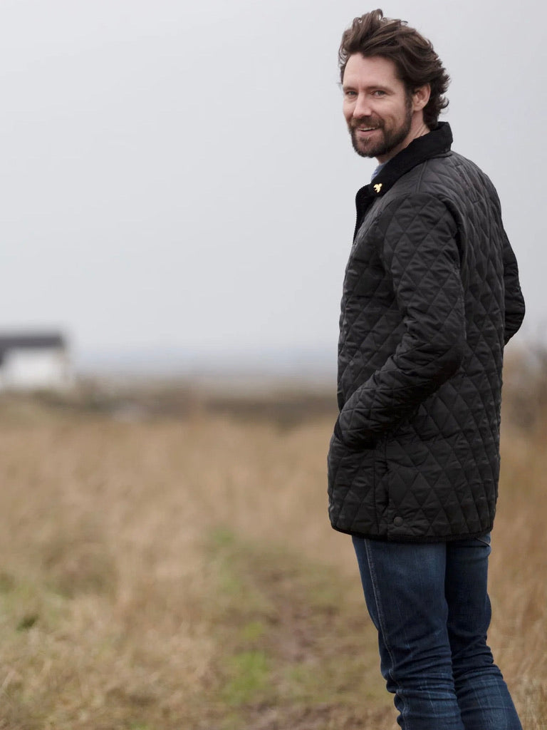 John Partridge Mens Classic Quilted Jacket – House of