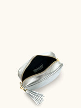 Load image into Gallery viewer, Tassel Bag Silver Rainbow Strap