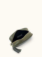 Load image into Gallery viewer, Tassel Bag Olive Camo Strap