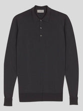 Load image into Gallery viewer, Mens John Smedley Merino Shirt Neck – Slate Grey