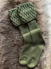 Load image into Gallery viewer, Walking Sock Lady Rannoch Dark Olive