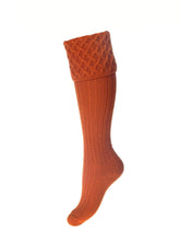 Load image into Gallery viewer, Walking Sock Lady Rannoch Burnt Orange