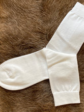 Load image into Gallery viewer, Pantherella Ladies cotton sock White