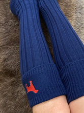 Load image into Gallery viewer, Walking Sock Lady Buckminster Navy