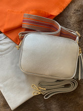 Load image into Gallery viewer, Tassel Bag Silver Boho Strap