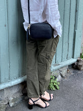 Load image into Gallery viewer, Tassel Bag Black Rainbow Strap