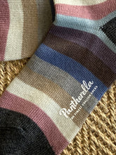 Load image into Gallery viewer, Pantherella Ladies Merino Wool Sock Dark Grey mix