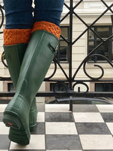 Load image into Gallery viewer, Walking Sock Lady Rannoch Burnt Orange