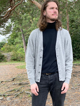 Load image into Gallery viewer, Mens Lambswool Cardigan – Flannel