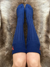 Load image into Gallery viewer, Walking Sock Lady Buckminster Navy