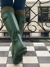 Load image into Gallery viewer, Walking Sock Lady Rannoch Dark Olive