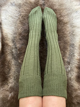 Load image into Gallery viewer, Walking Sock Lady Buckminster Dark Olive