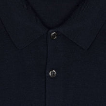 Load image into Gallery viewer, Mens John Smedley Merino Shirt Neck – Midnight