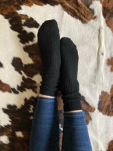 Load image into Gallery viewer, William Lockie Cashmere Socks - Black