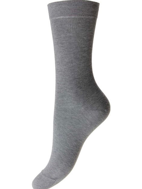 Pantherella Ladies cotton sock Mid Grey