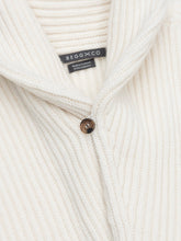 Load image into Gallery viewer, Yacht Rib Cardigan - Ivory