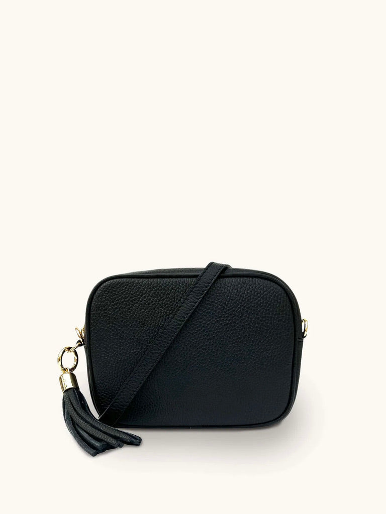 Black tassel outlet shoulder bag