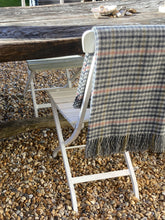 Load image into Gallery viewer, Blanket - St Abbs Grey Check