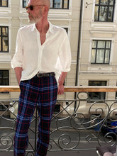 Load image into Gallery viewer, Mens Tartan Trousers