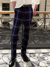 Load image into Gallery viewer, Mens Tartan Trousers