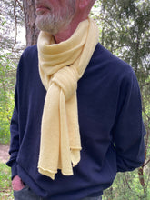 Load image into Gallery viewer, Cameron Cashmere Scarf - Lemon Frost