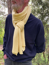 Load image into Gallery viewer, Cameron Cashmere Scarf - Lemon Frost