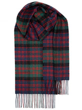 Load image into Gallery viewer, Lambswool Scarf - MacDonald Clan Modern