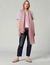 Load image into Gallery viewer, BeggxCo Cashmere Wispy Scarf - Ballet Shoe