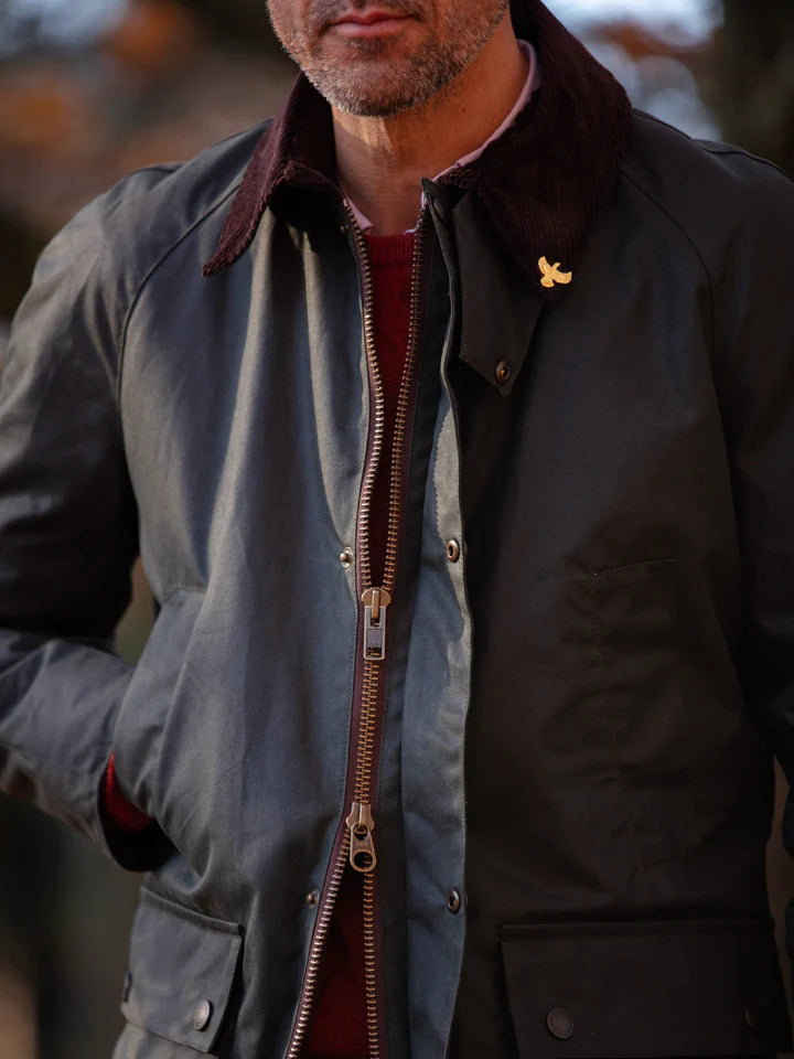 John Partridge Mens Wax Cotton Jacket House of Scotland Oslo