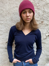 Load image into Gallery viewer, House of Scotland Cashmere Beanie Rhubarb