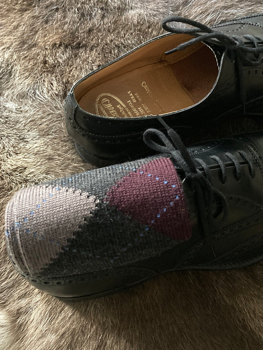 Pantherella Argyle Charcoal