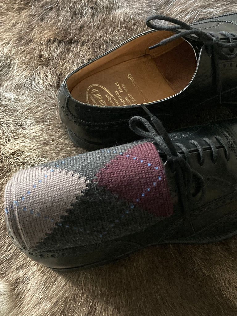 Pantherella Argyle Charcoal