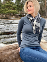 Load image into Gallery viewer, Lambswool Scarf - Stewart Dress Grey