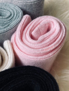 William Lockie Cashmere Socks - Pink