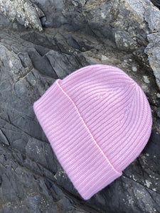 William Lockie Cashmere Hat - Pink