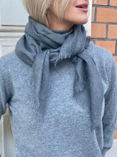 Load image into Gallery viewer, Cashmere Wispy Scarf - Granite