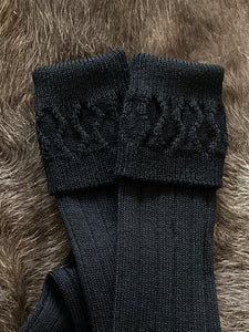 Kilt Socks Black