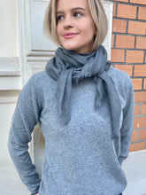 Load image into Gallery viewer, BeggxCo Cashmere Wispy Scarf - Granite
