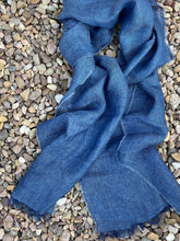 Load image into Gallery viewer, Linen Scarf - Denim