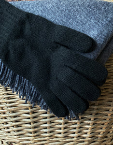 Cashmere Gloves - Black