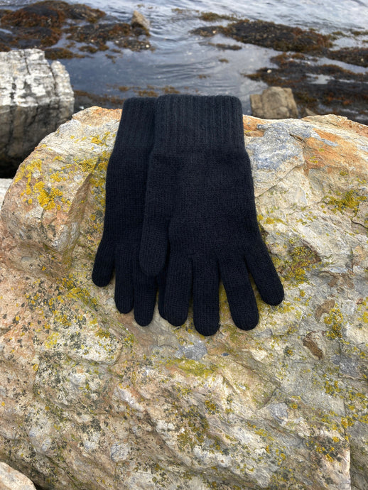 Cashmere Gloves - Black