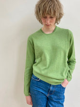 Load image into Gallery viewer, Ladies Cashmere Crew Neck - Foliage