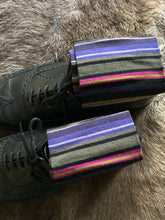 Load image into Gallery viewer, Pantherella Superfine Stripe Black