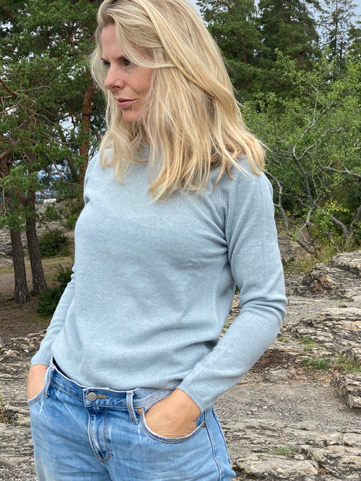 Ladies Cashmere Crew Neck - Haar