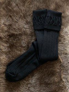 Kilt Socks Black